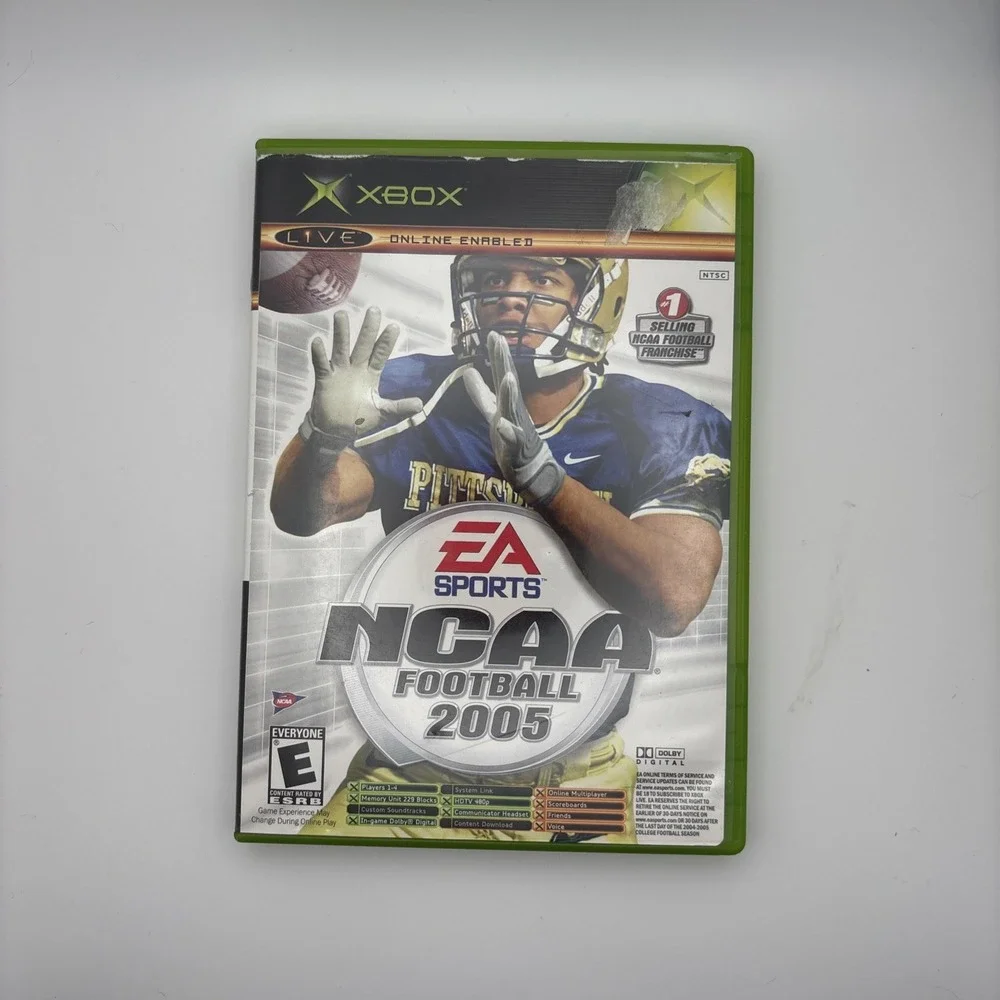 NCAA Football 2005 CIB Top Spin Limited Edition Package Microsoft Xbox, 2004